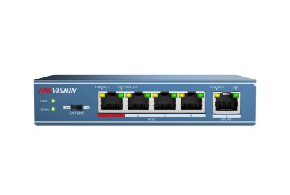 Hikvision 4 Port PoE Switch (DS-3E0105P-E)