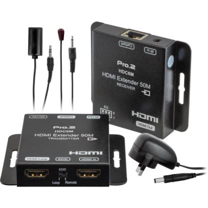 Pro2 50m CAT5E/6 HDMI Extender (HDC6M)